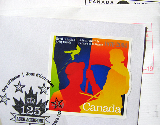 Canada Post stamps