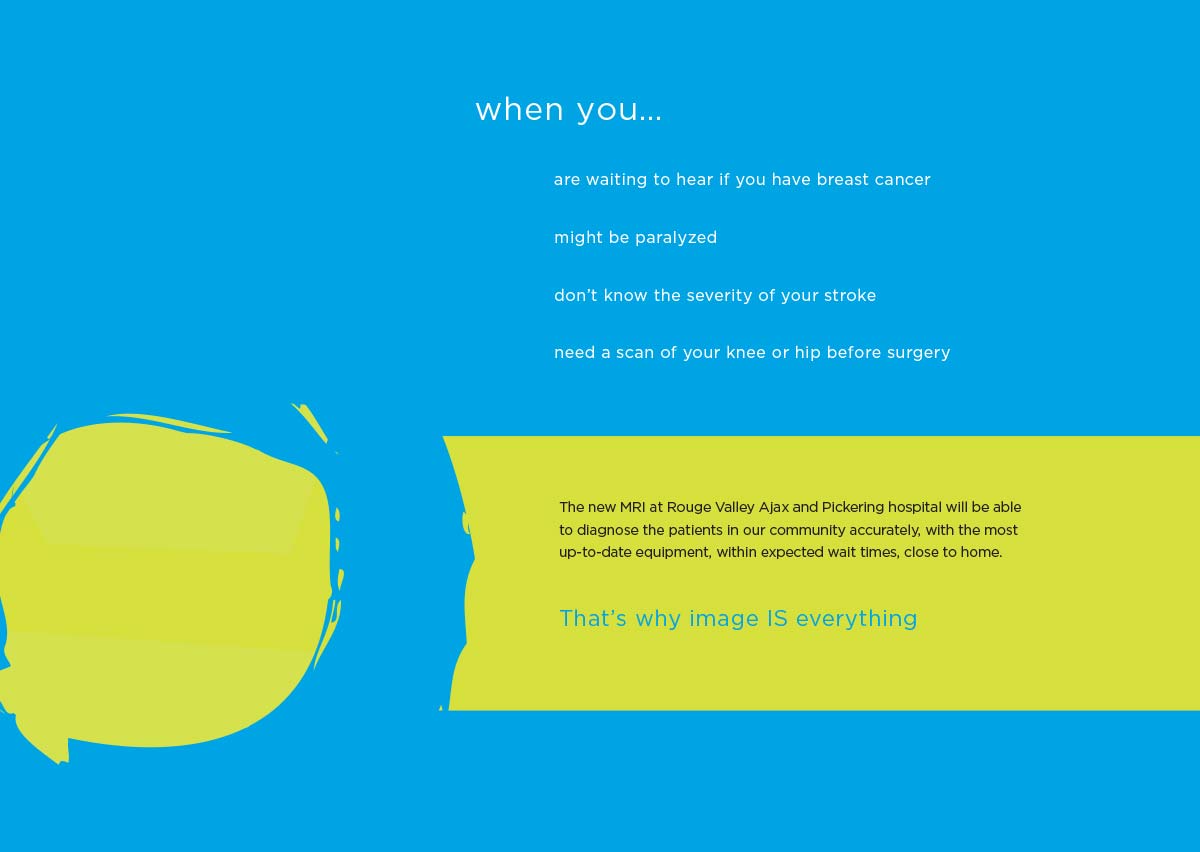 Case for support typographic page